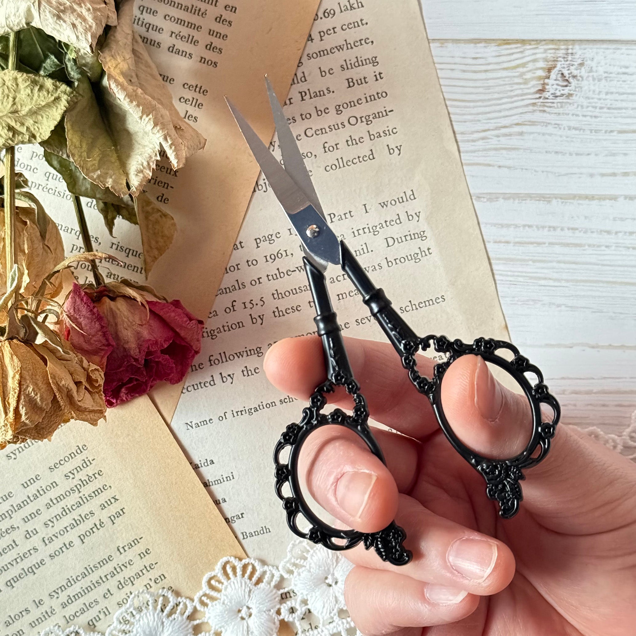 Girlish Black Scissors | My Sis Lily